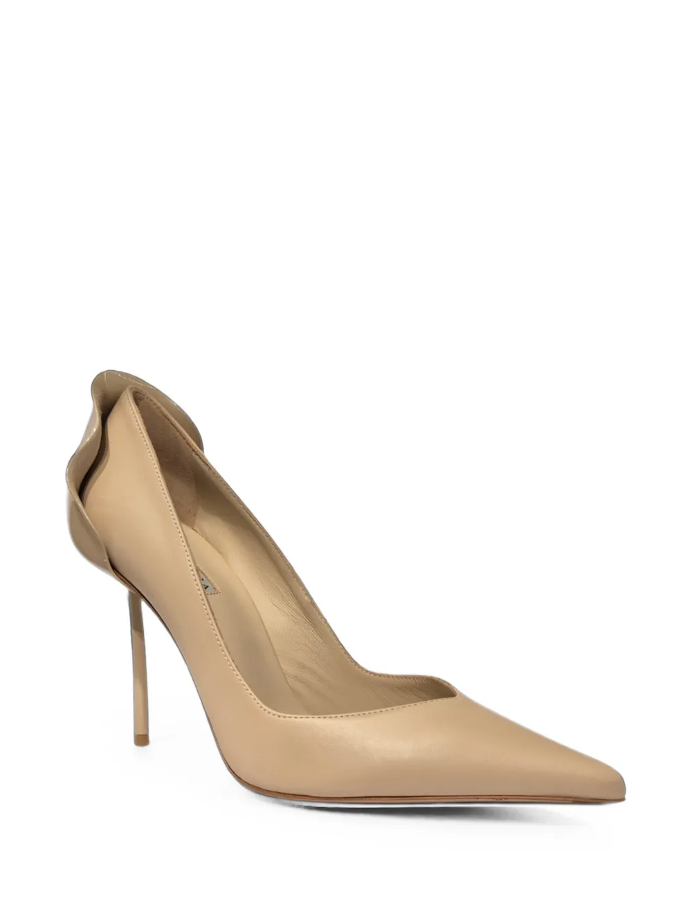 Le Silla Petalo pointed-toe pumps Beige