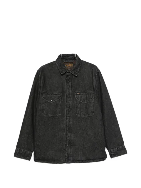 Filson faded-effect pocket-detail overshirt