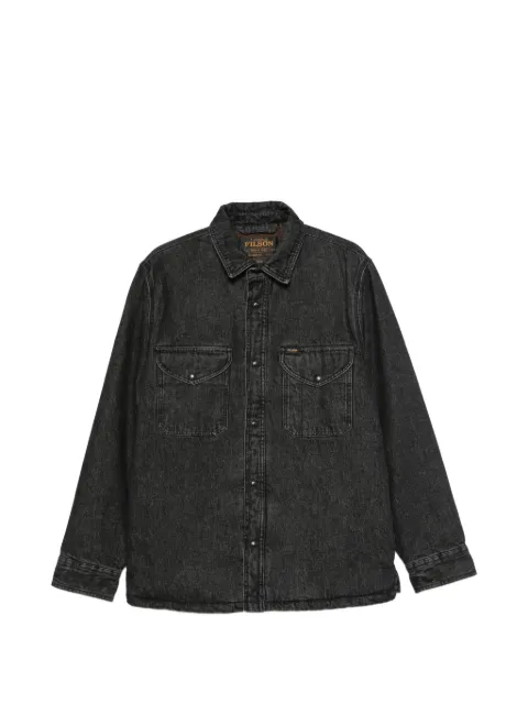 Filson faded-effect pocket-detail overshirt
