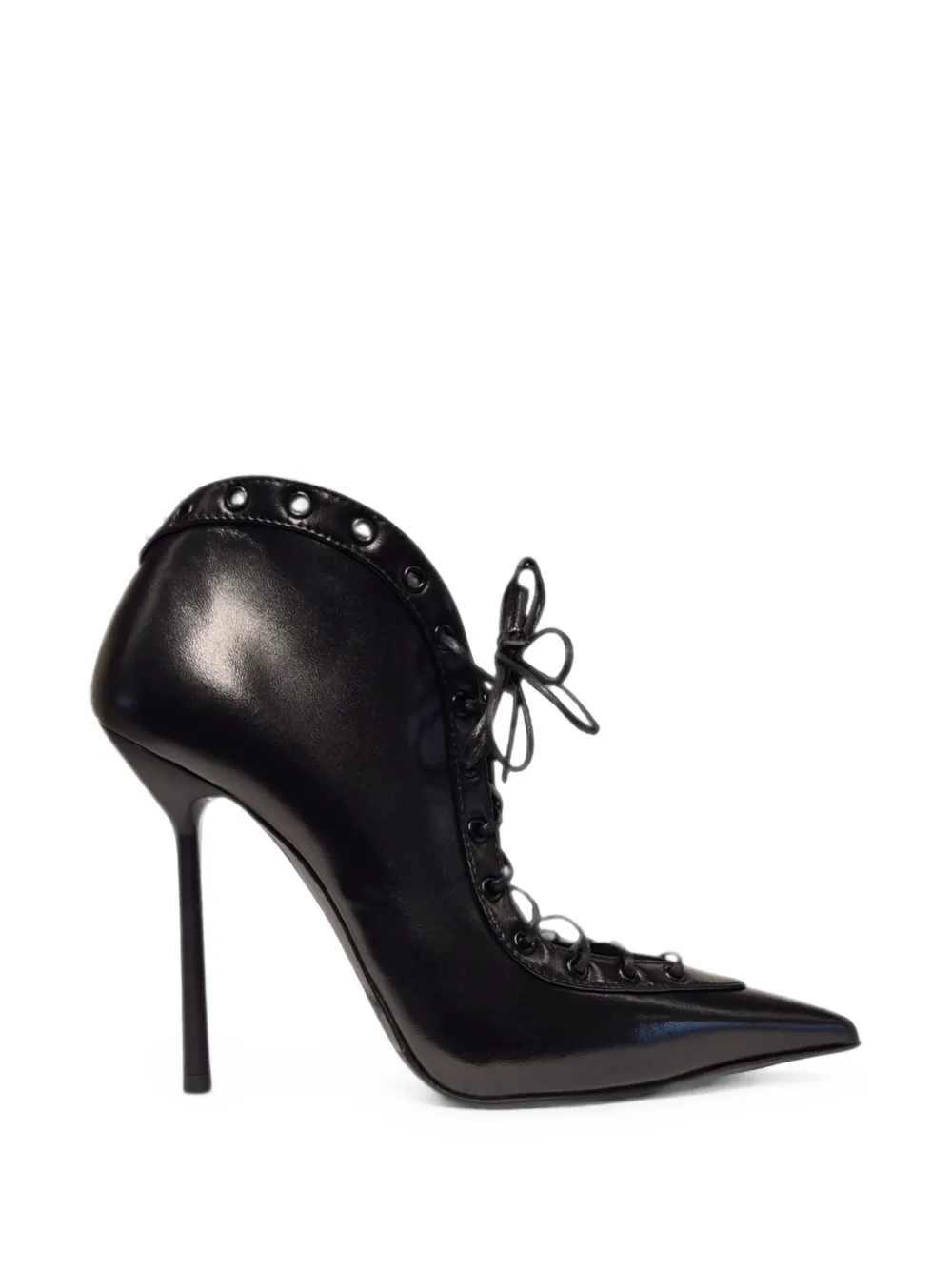 Le Silla Colette Lace-up Pointed-toe Pumps In Multi