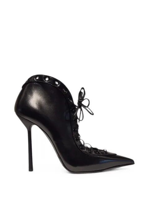 Le Silla Colette lace-up pointed-toe pumps
