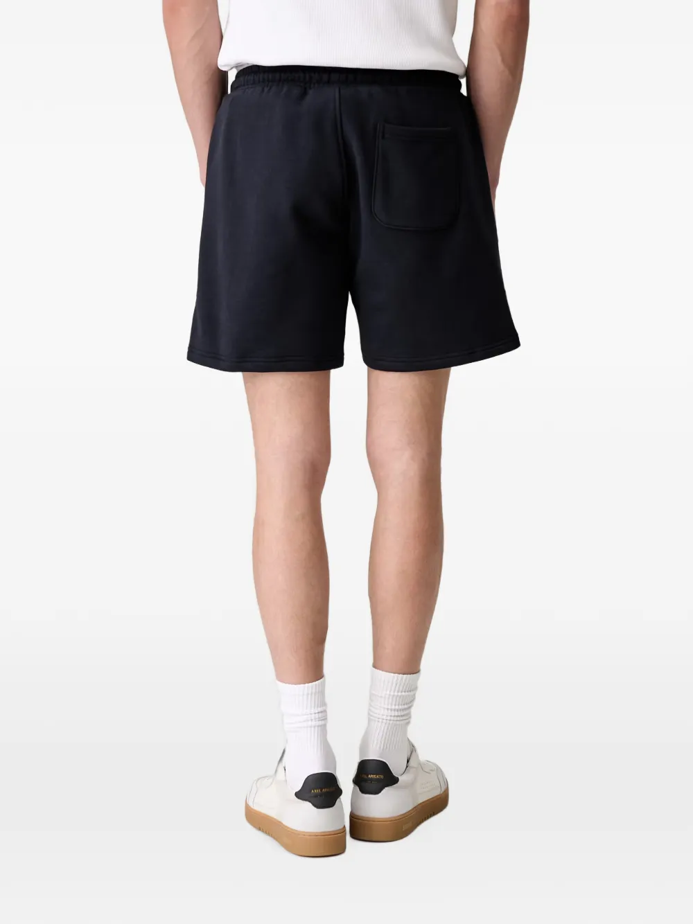 Barbour Shorts met logoprint Zwart