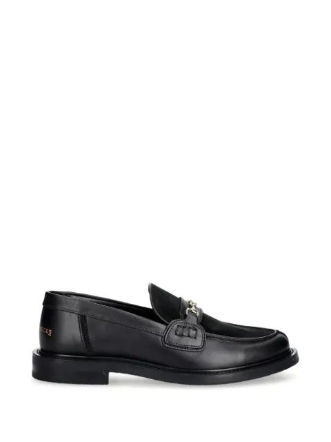 Filling Pieces horsebit panelled loafers