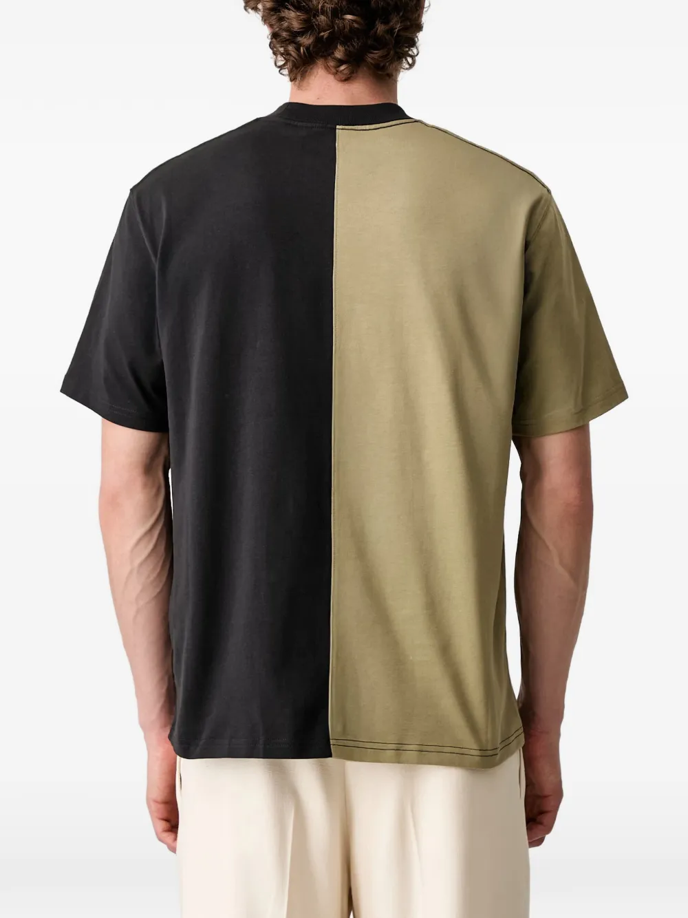 Barbour T-shirt met logoprint Zwart