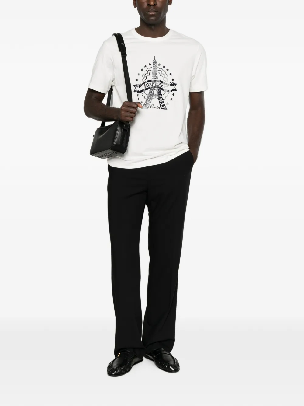Kenzo T-shirt met print Wit