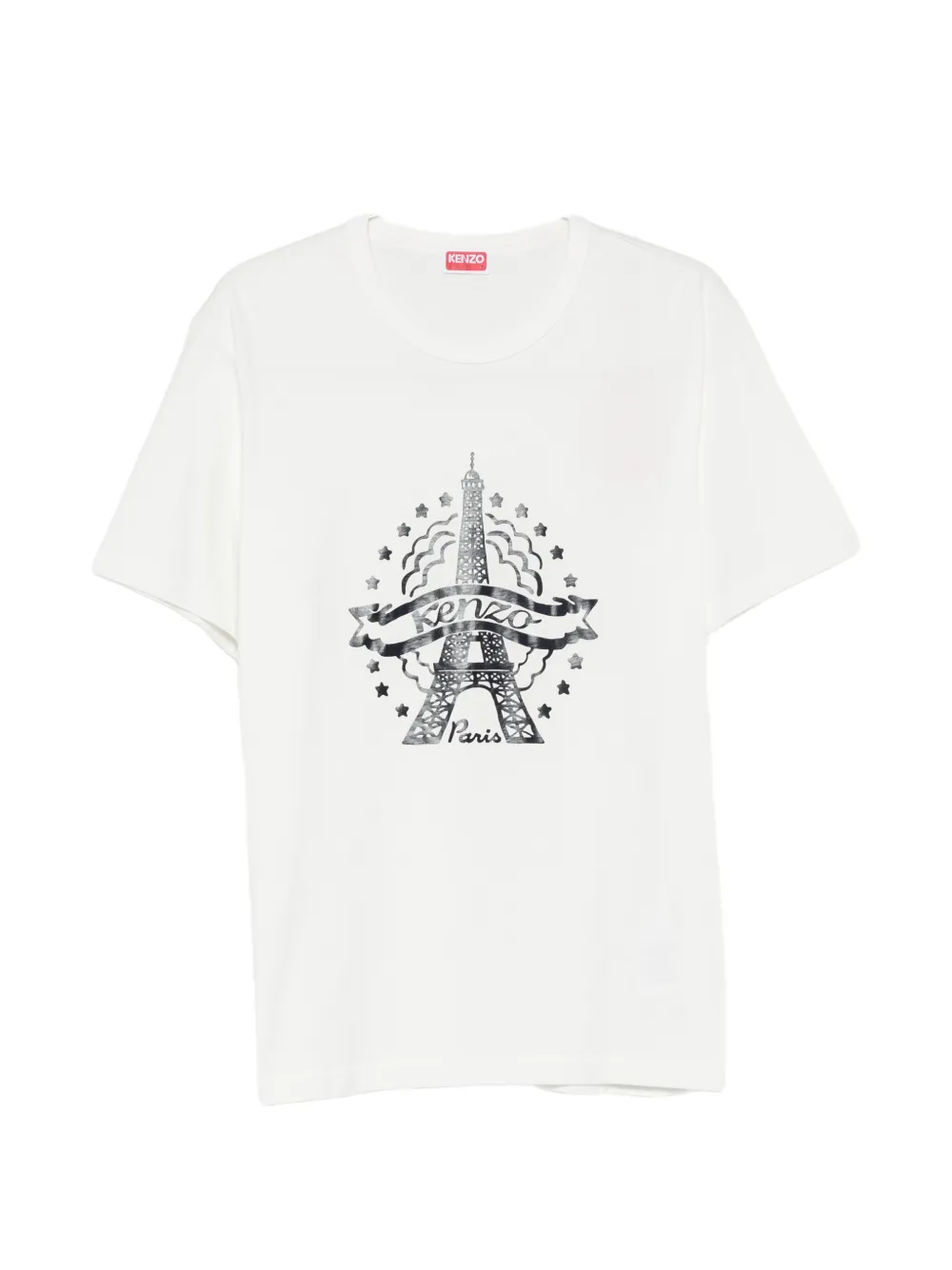 Kenzo graphic-print crew-neck T-shirt - Weiß