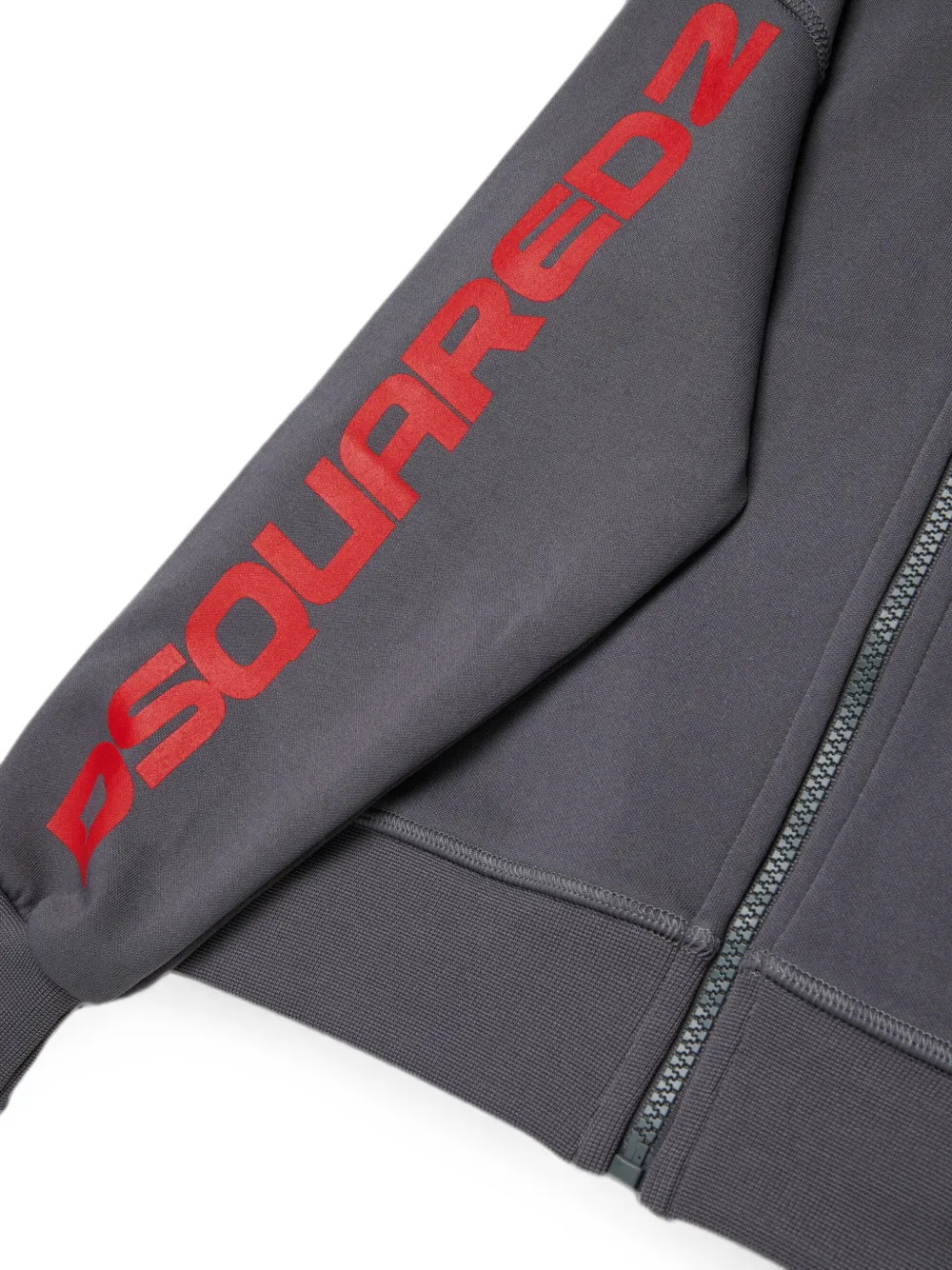 DSQUARED2 KIDS Hoodie met rits Grijs