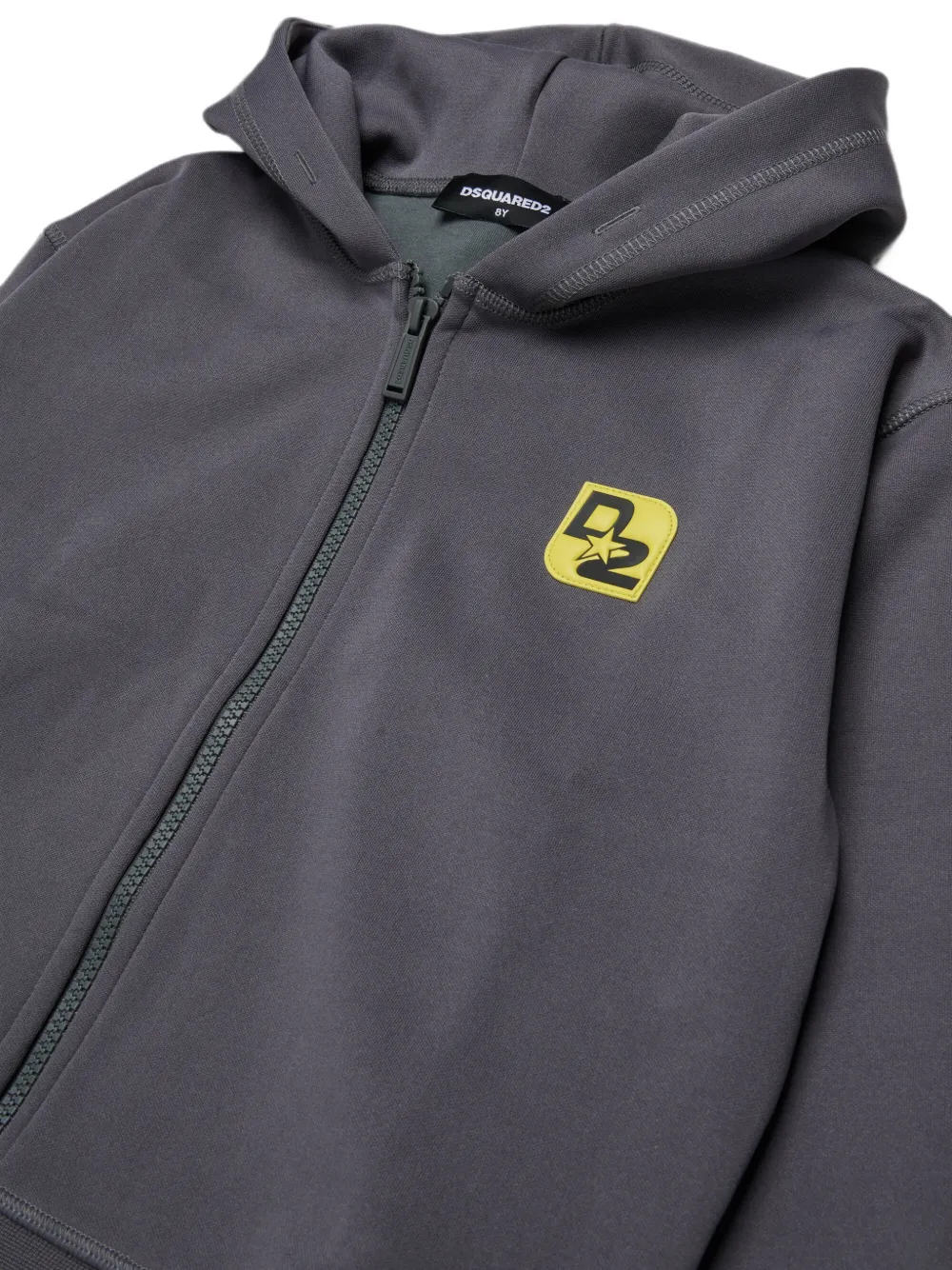 DSQUARED2 KIDS Hoodie met rits Grijs