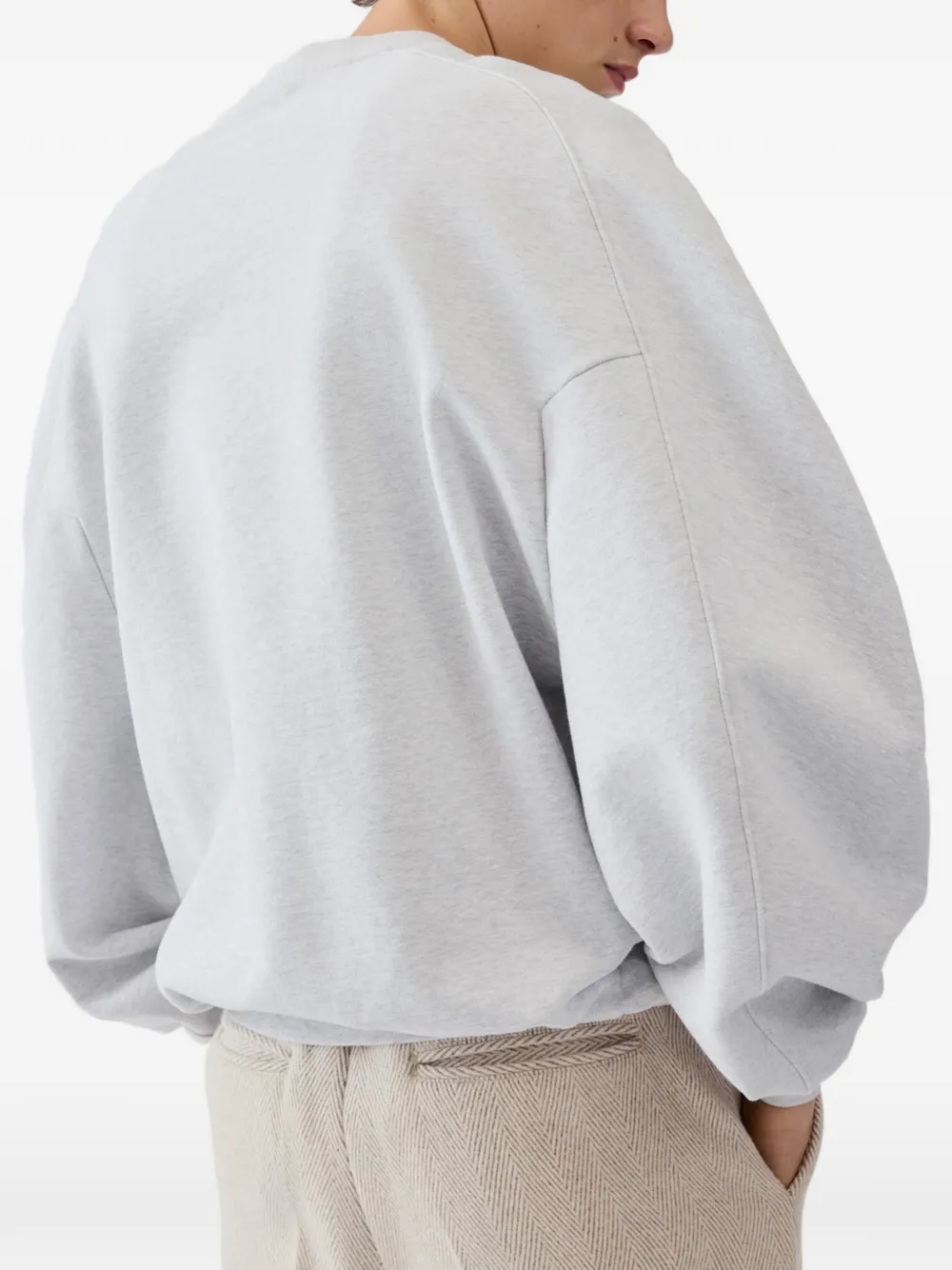 Jacquemus The Ruban sweatshirt Grijs
