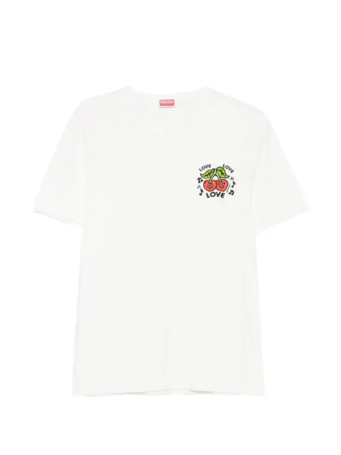 Kenzo camiseta Kenzo Loves con cerezas estampadas