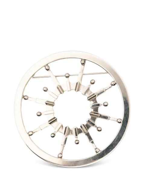 Gianfranco Ferré Pre-Owned 1990s geometric open-work brooch