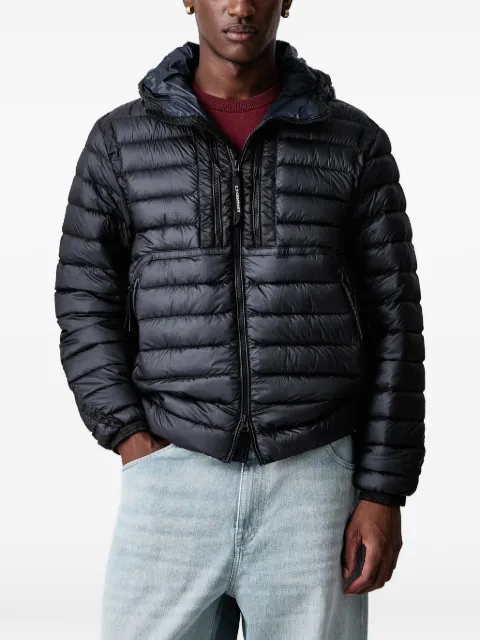 C.P. Company Goggle hooded puffer jacket