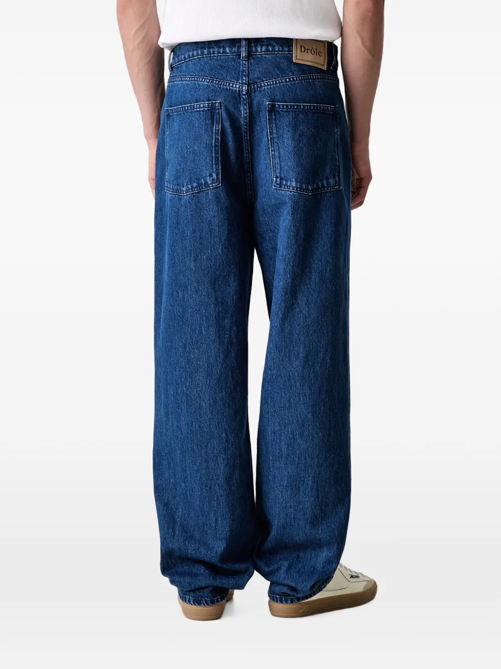Drôle De Monsieur Jeans met vijf zakken Blauw