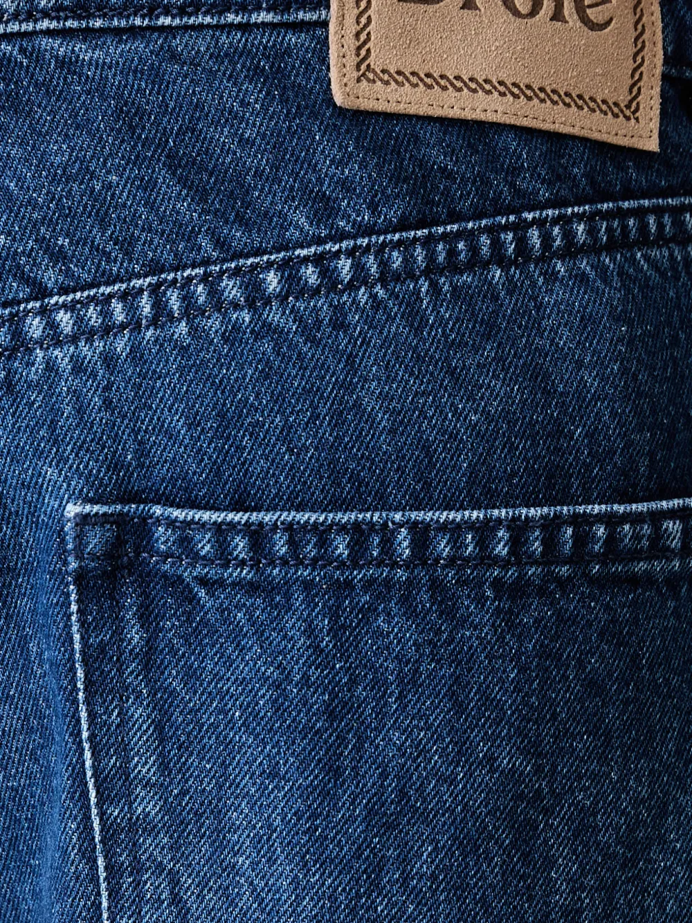 Drôle De Monsieur Jeans met vijf zakken Blauw