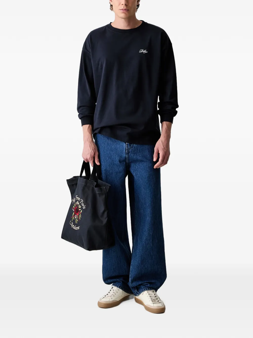Drôle De Monsieur Drôle Belissima T-shirt met lange mouwen Blauw