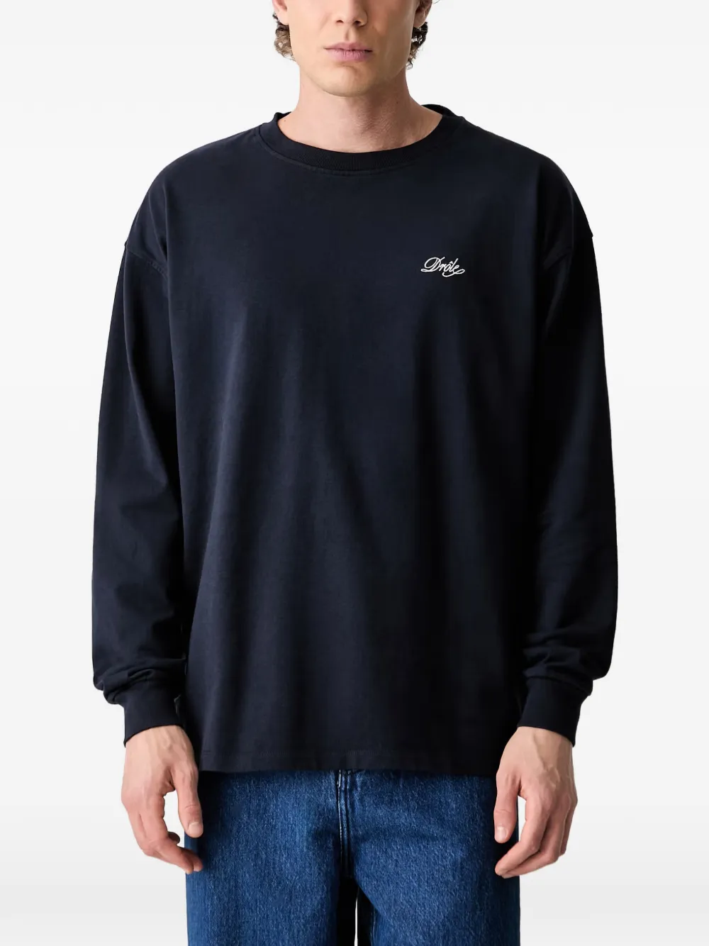 Drôle De Monsieur Drôle Belissima long-sleeved T-shirt - Blau