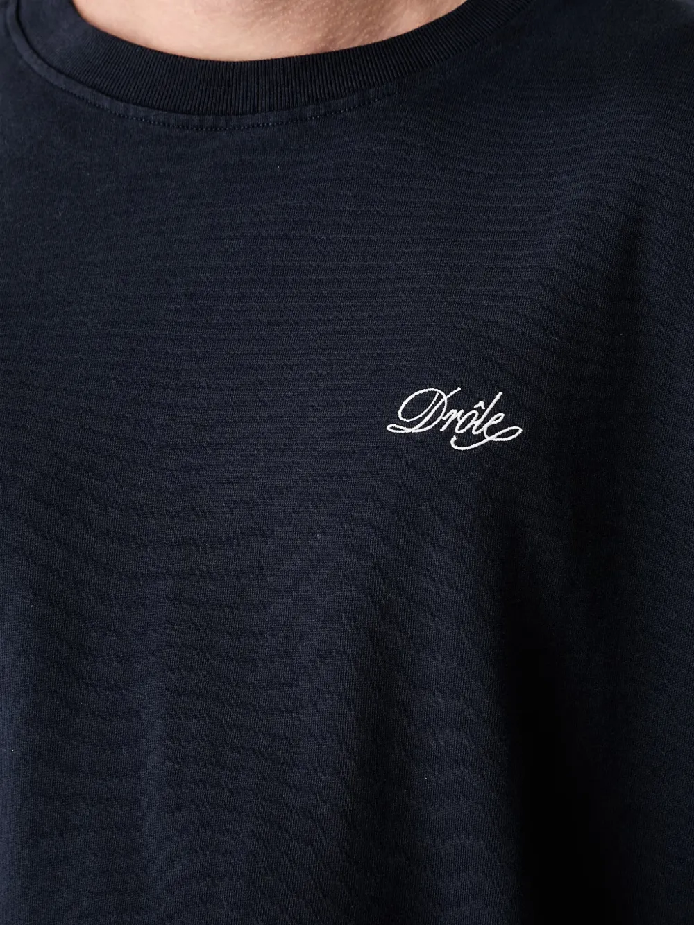 Drôle De Monsieur Drôle Belissima T-shirt met lange mouwen Blauw
