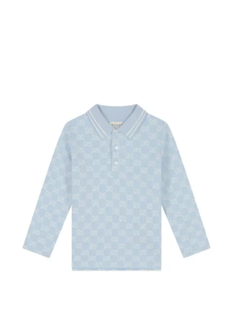 Gucci Kids GG monogram polo shirt