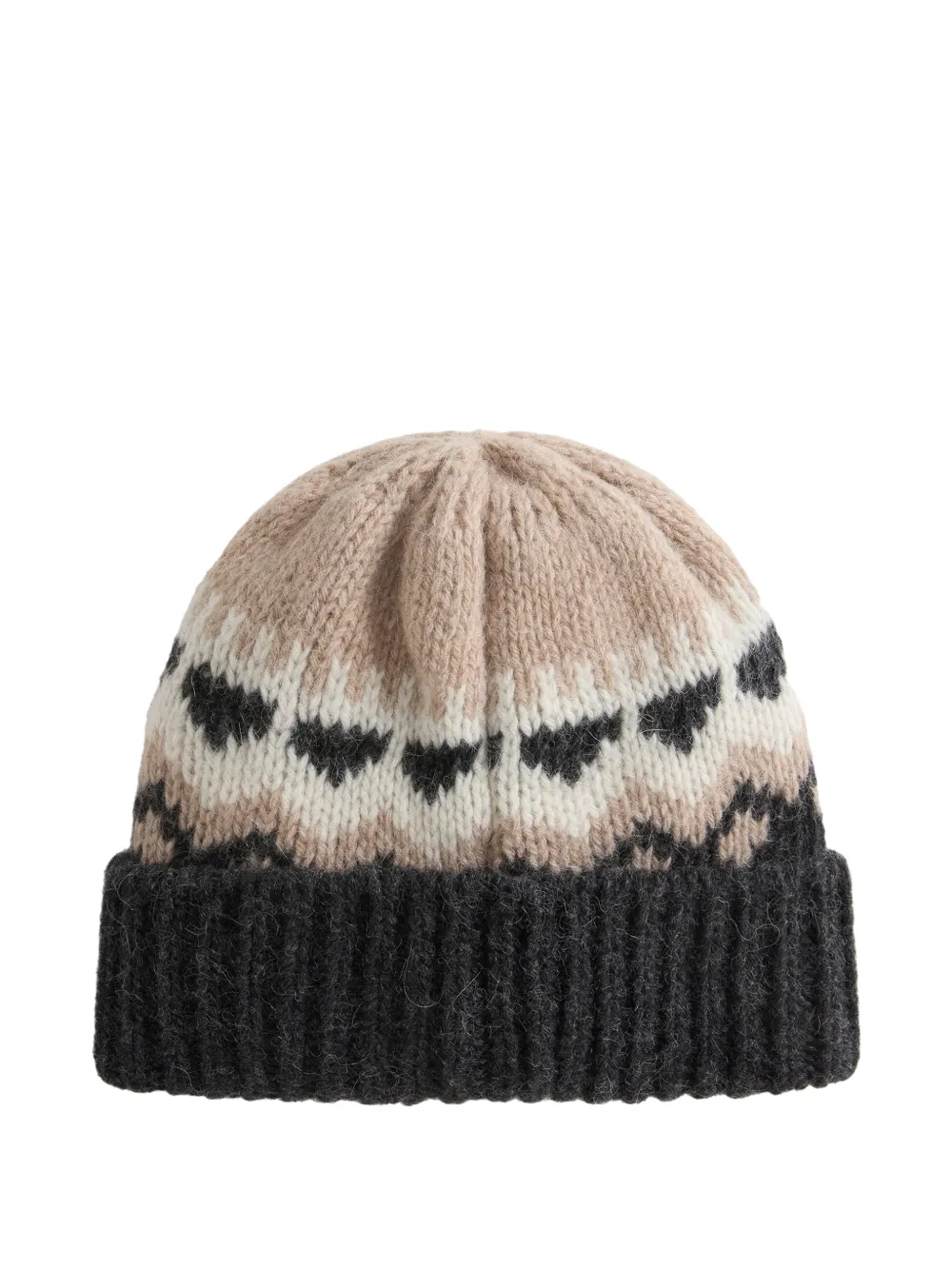 Woolrich Muts met print Beige
