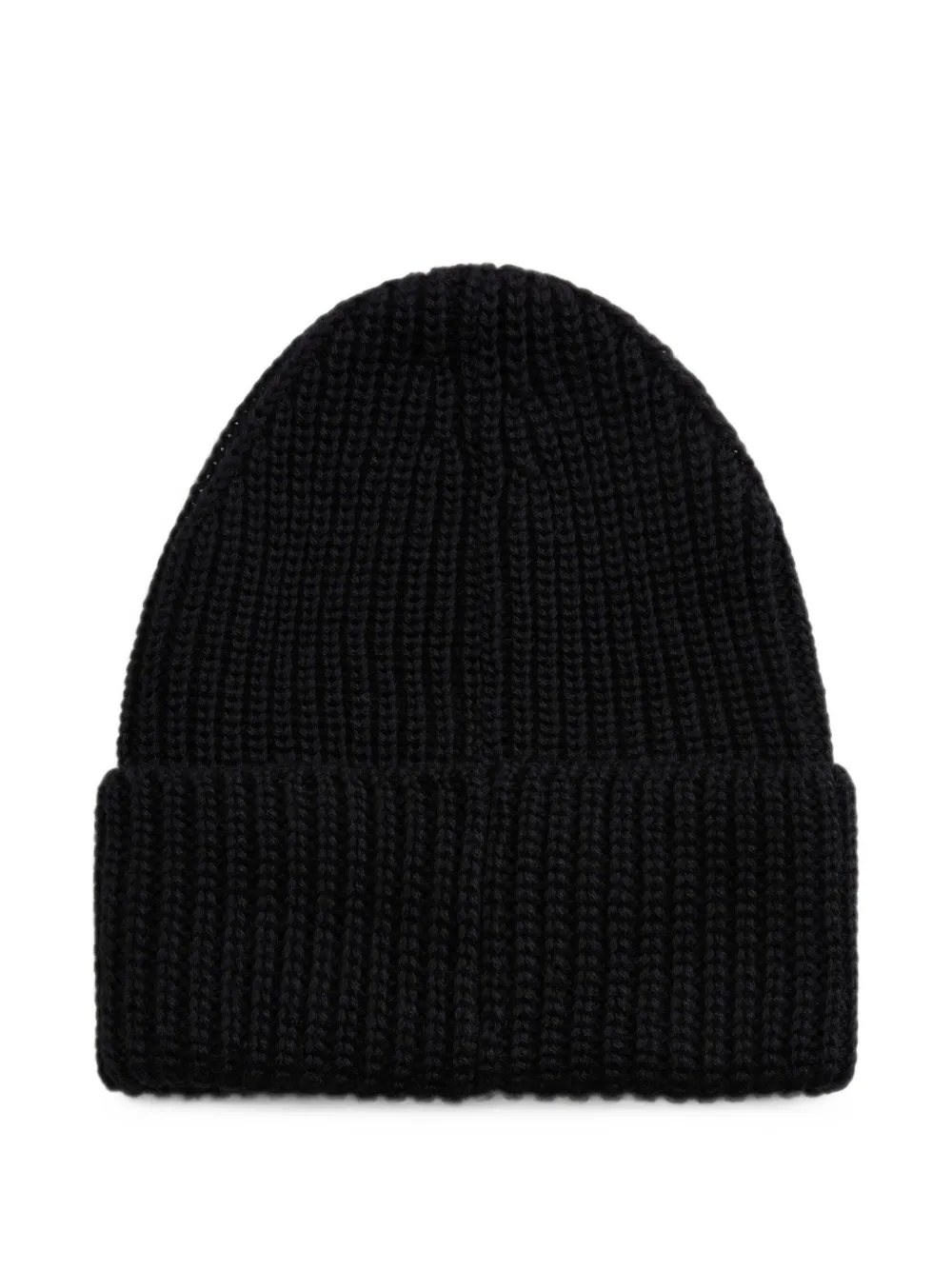 Woolrich Ribgebreide muts Zwart