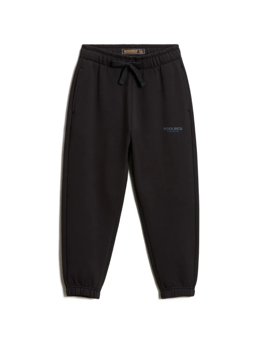 Woolrich Pantaloni sportivi con stampa - Nero