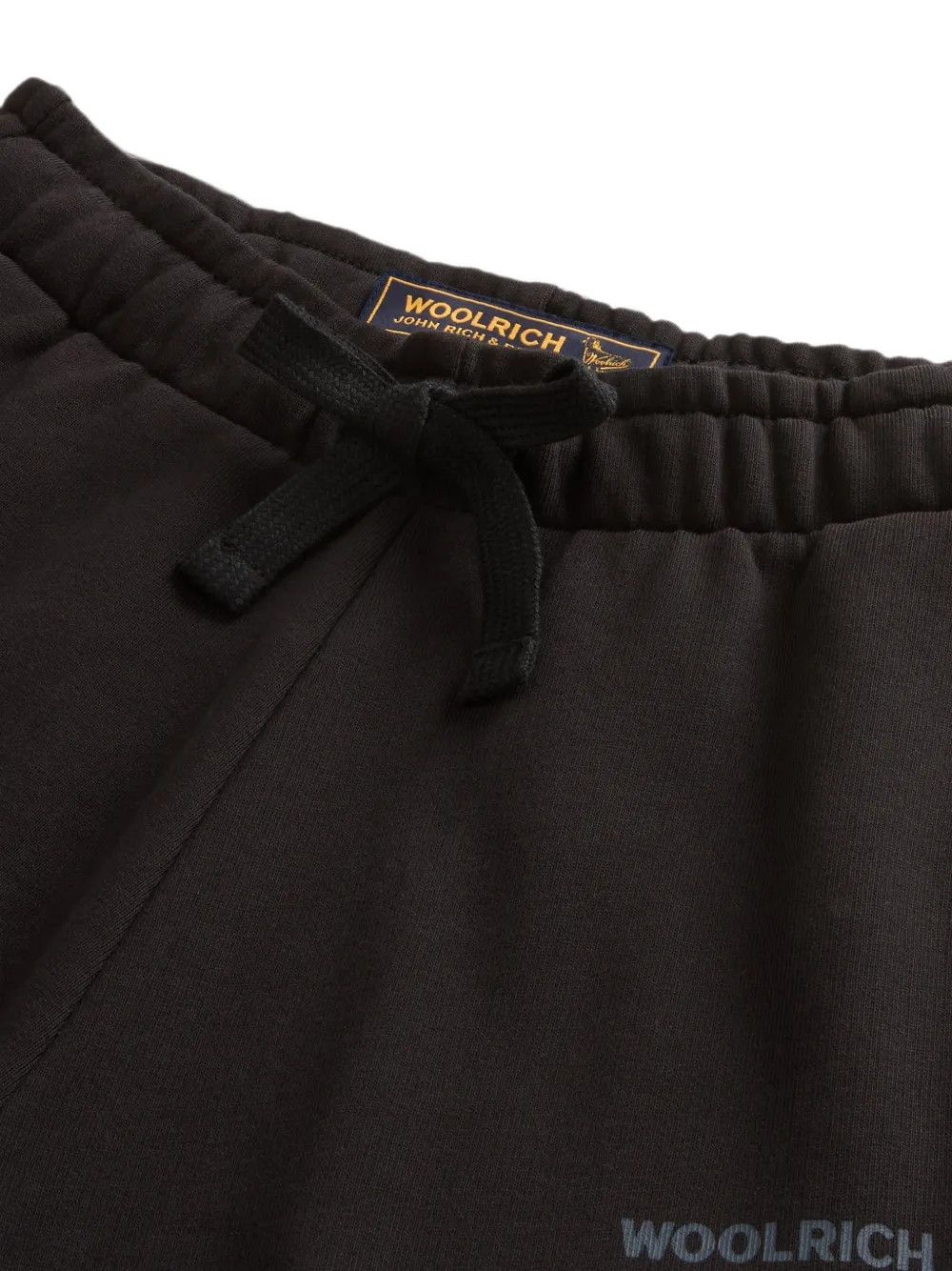 Woolrich Kids Trainingsbroek met logoprint Zwart