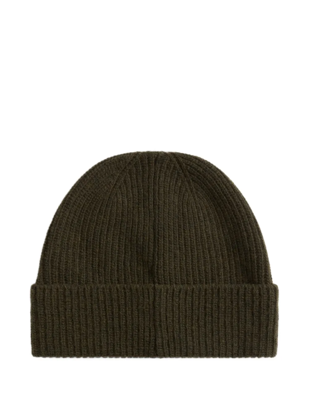 Woolrich ribbed-knit beanie hat Groen