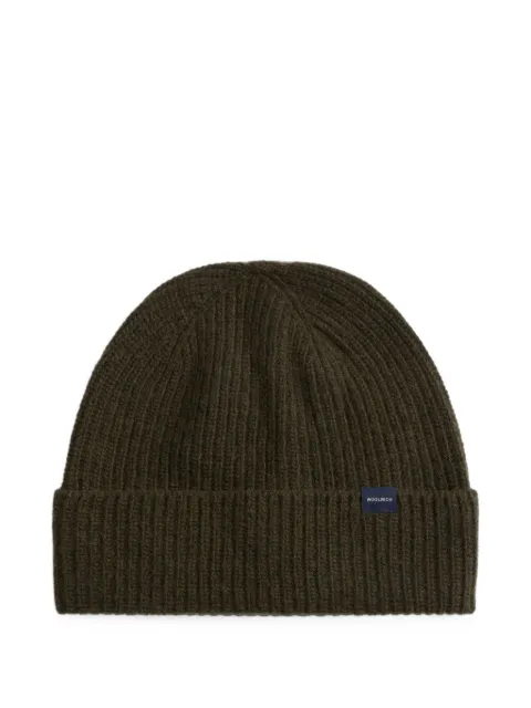 Woolrich ribbed-knit beanie hat