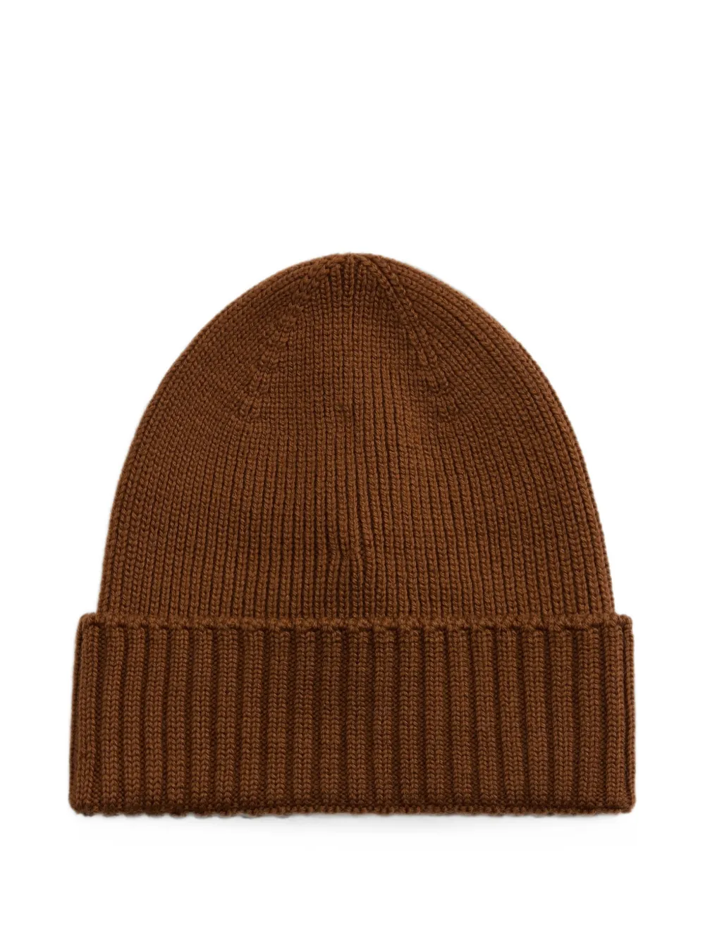 Woolrich Ribgebreide muts Bruin