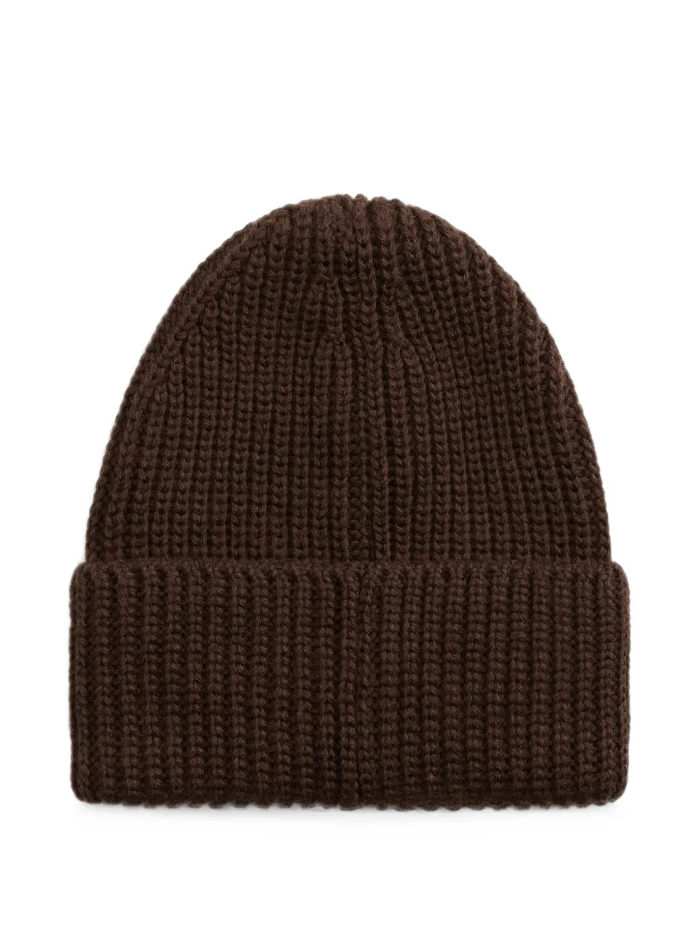 Woolrich Ribgebreide muts Bruin