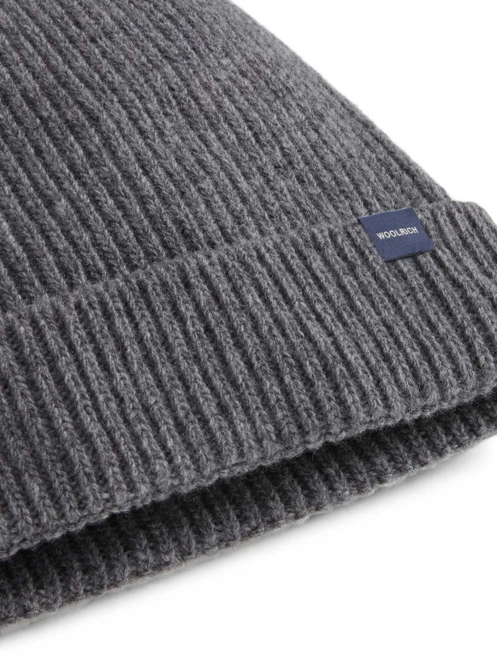 Woolrich Ribgebreide muts Grijs