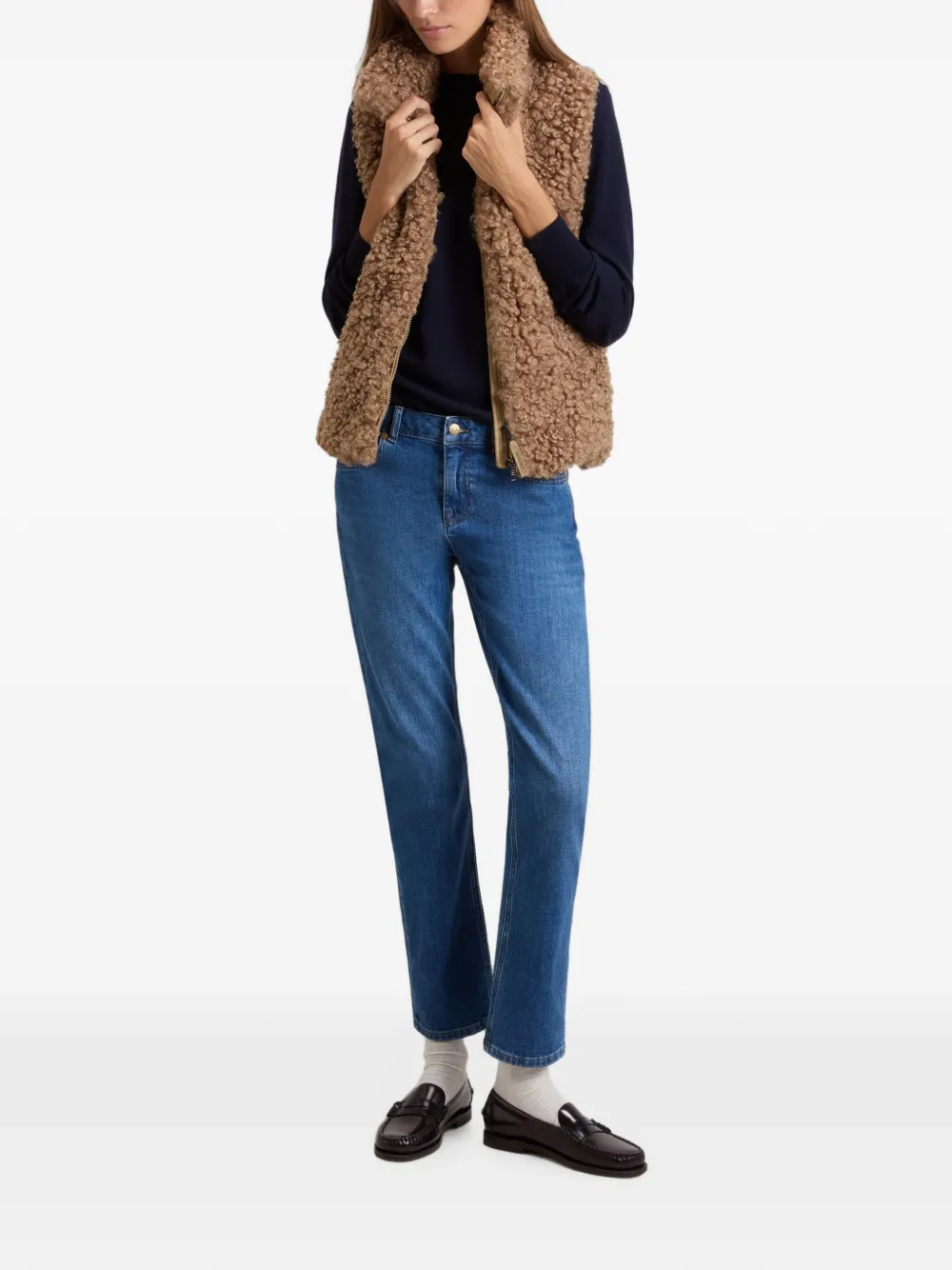 Woolrich Hybrid Curly top Bruin
