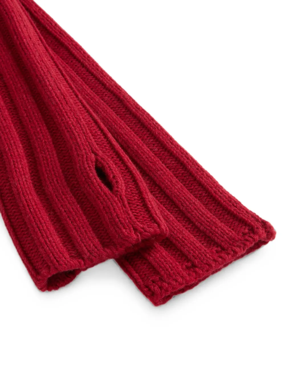 Woolrich Vingerloze handschoenen Rood