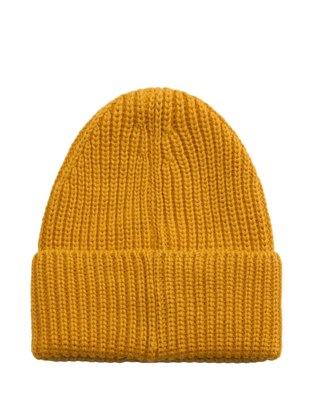 Woolrich Ribgebreide muts Geel