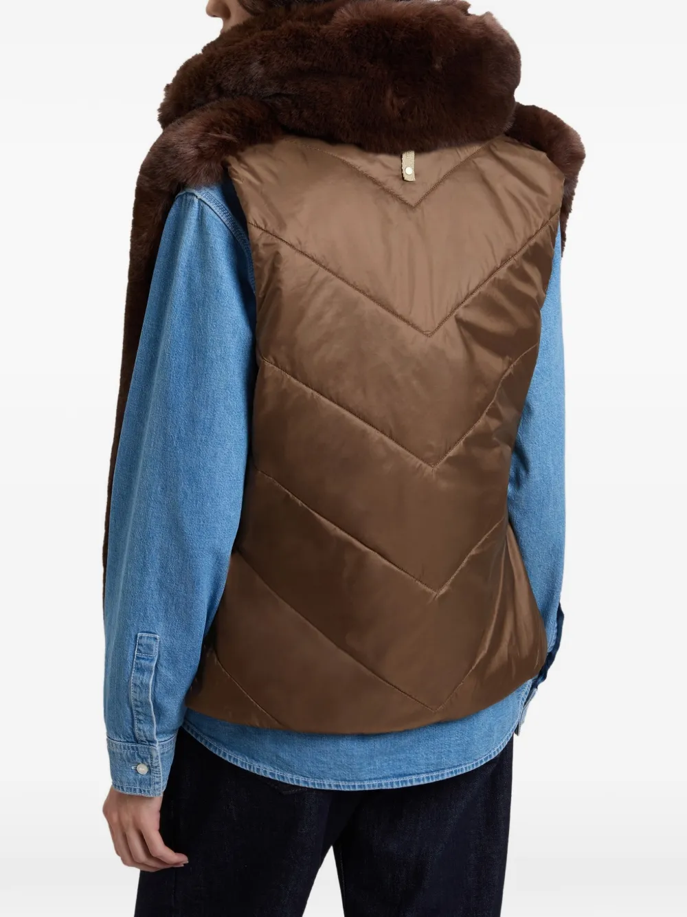 Woolrich Hybrid Curly top Bruin