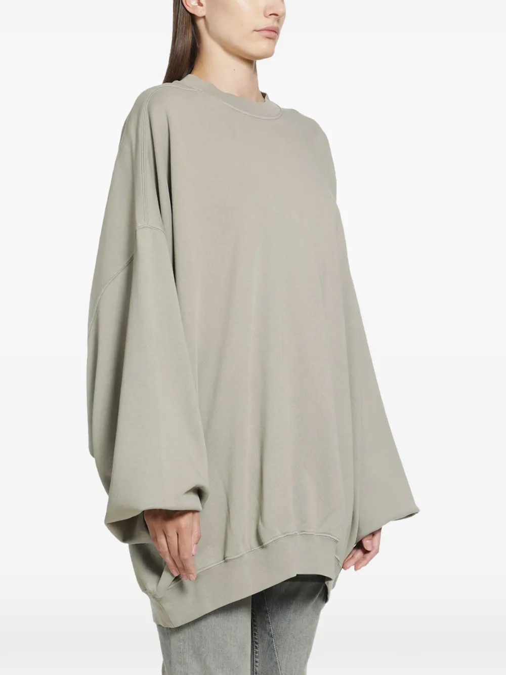 Rick Owens DRKSHDW Hun oversized sweatshirt Grijs