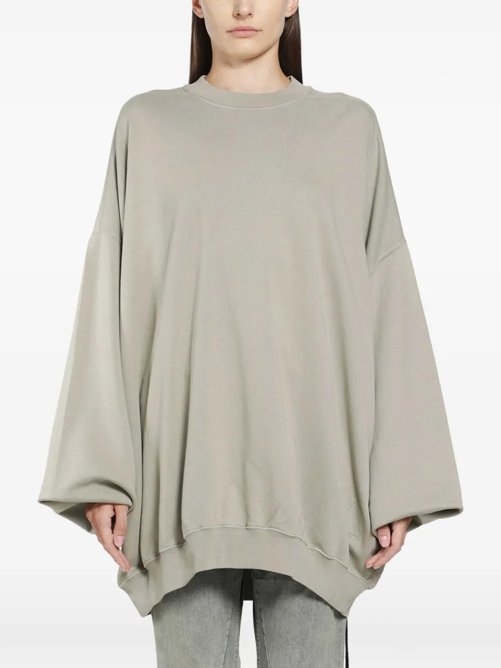 Rick Owens DRKSHDW Hun oversized sweatshirt - Grigio