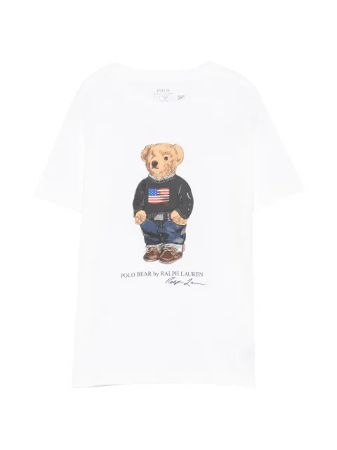 POLO RALPH LAUREN KIDS camiseta Polo Bear de algodón