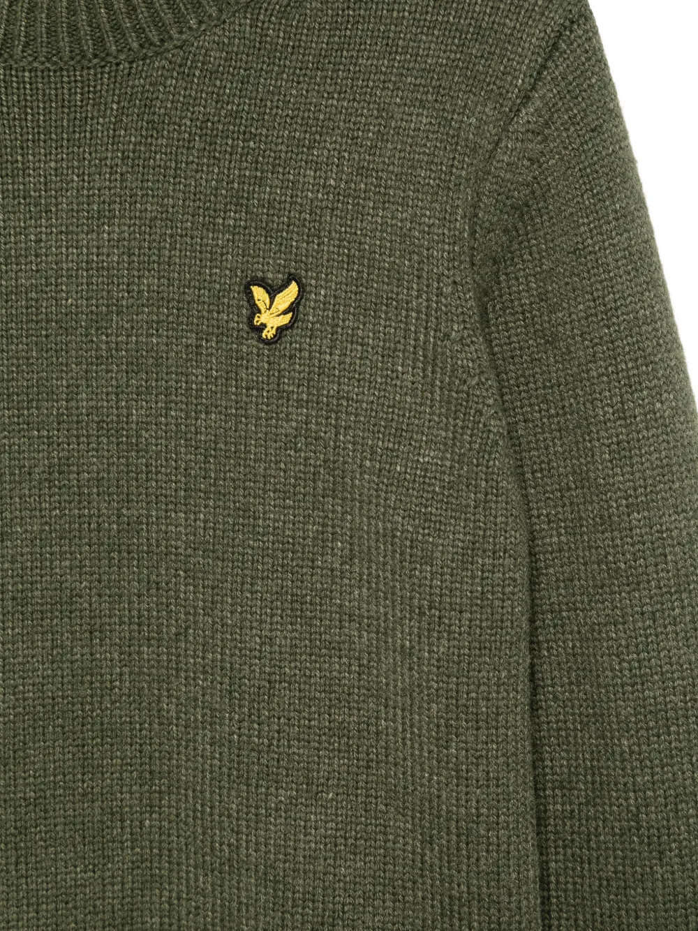 LYLE & SCOTT kids Trui met logopatch Groen