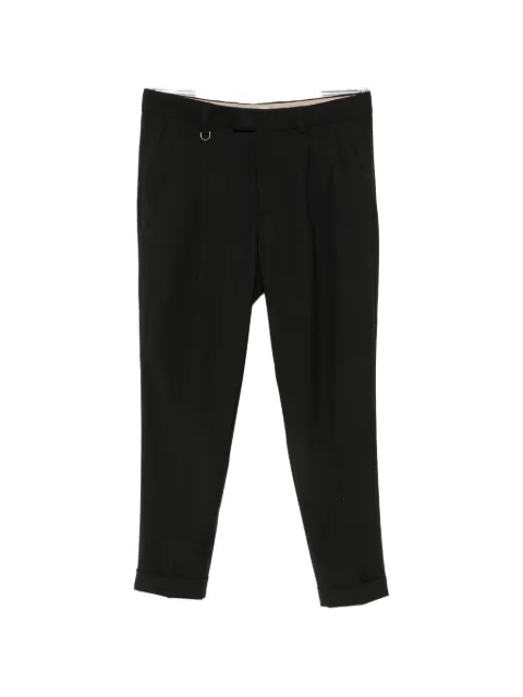 Paolo Pecora D-ring turn-up trousers