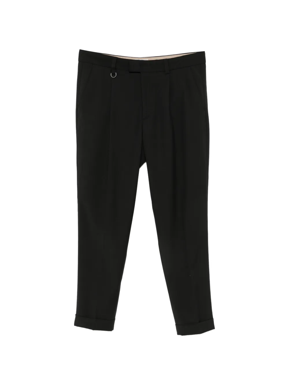 Paolo Pecora D-ring turn-up trousers