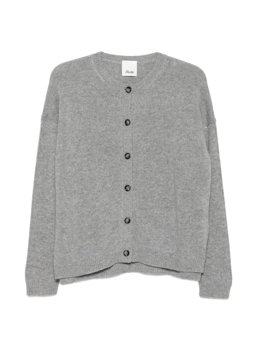 Allude button-up cardigan