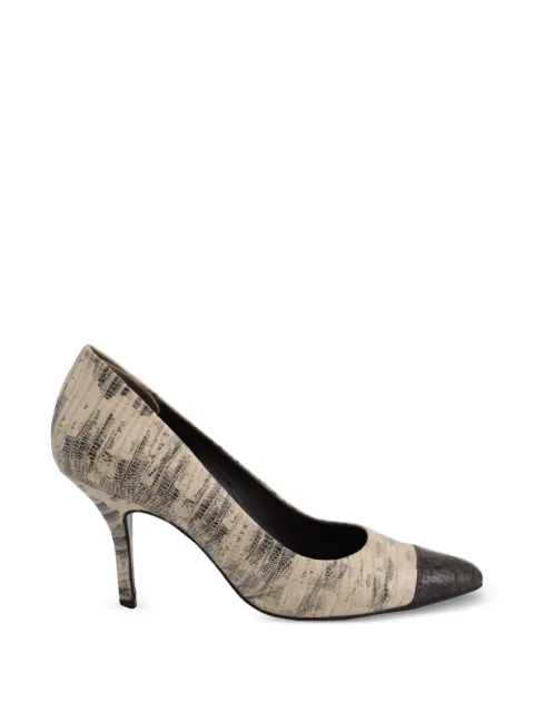 Tory Burch snakeskin-print pumps