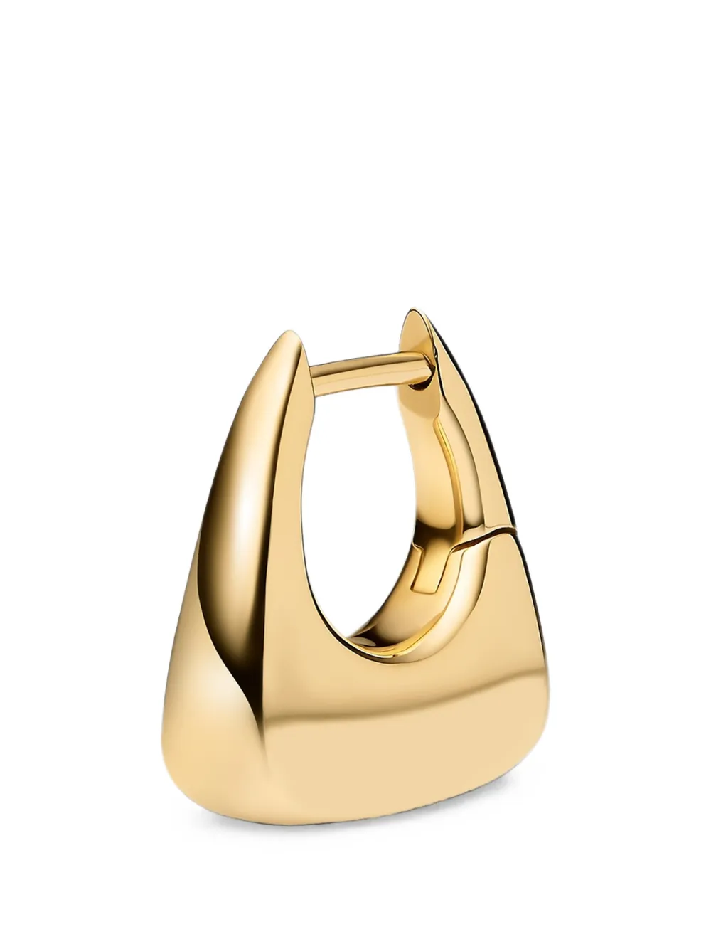 Maria Black Tote Huggie earrings · OS