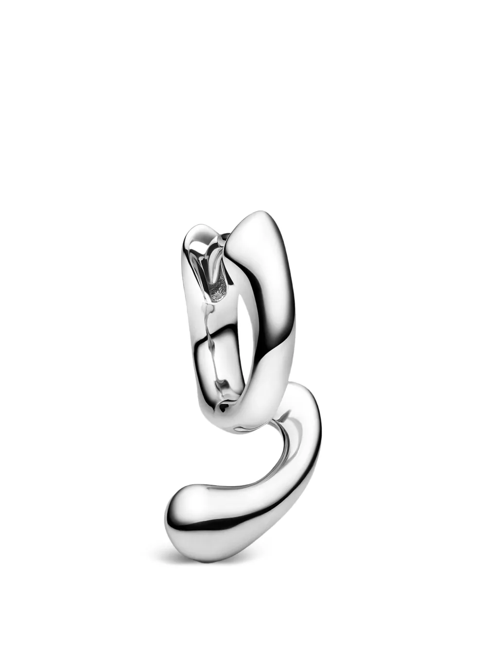 Maria Black Orecchini a cerchio Coily - Argento