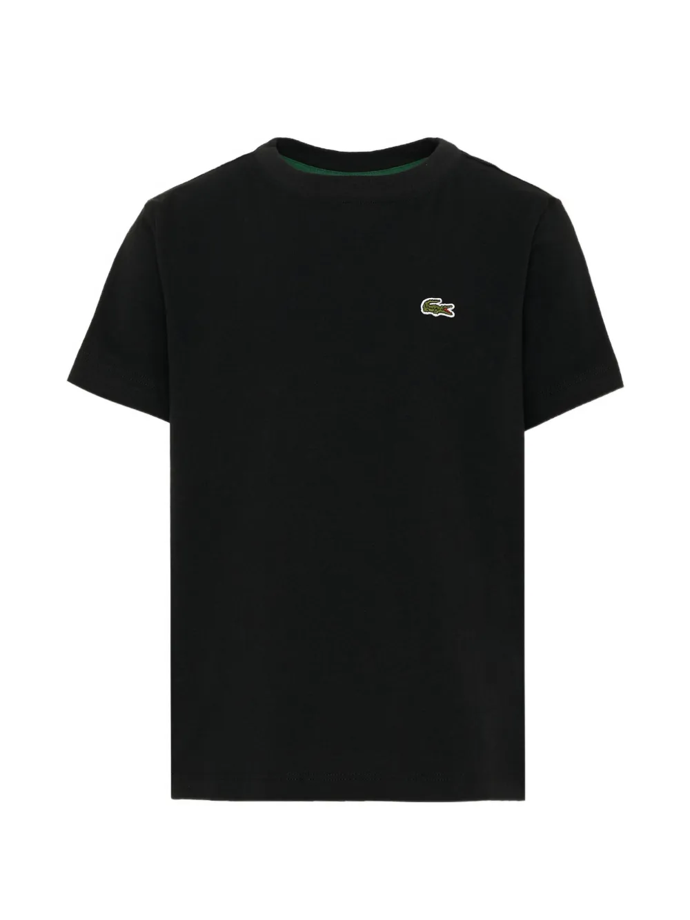 Lacoste Kids logo-patch T-shirt - Nero