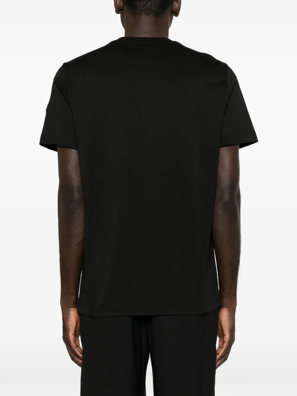Moncler T-shirt met korte mouwen Zwart