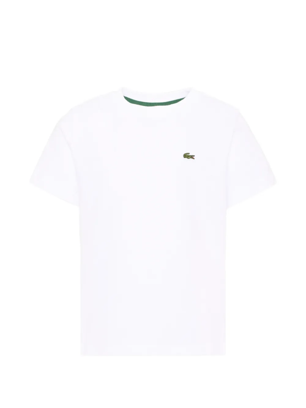 Lacoste Kids T-shirt con applicazione logo - Bianco