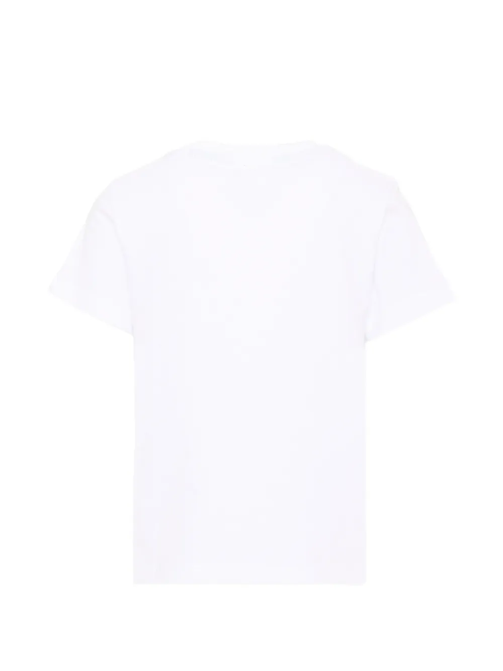 Lacoste Kids T-shirt met logopatch en korte mouwen Wit