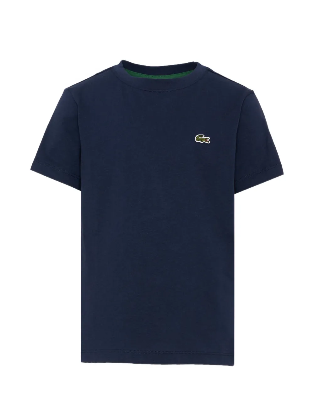 Lacoste Kids T-shirt con applicazione logo - Blu